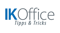 Logo der Webinarreihe IKOffice Tipps & Tricks