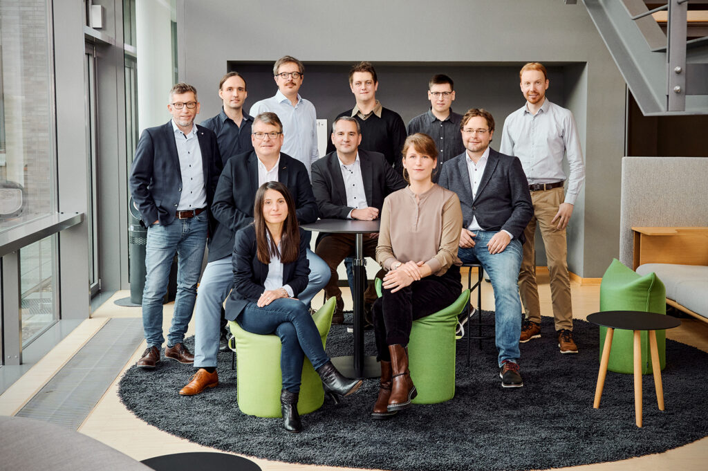 Das Team der IKOffice GmbH in den Räumlichkeiten in Oldenburg